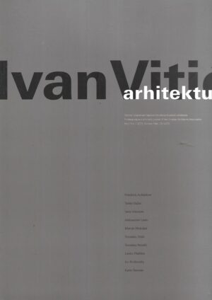 Arhitektura - br. 1, godina 2005. - Ivan Vitić
