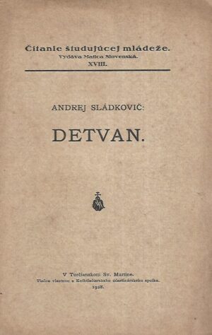 Andrej Sladkovič: Detvan