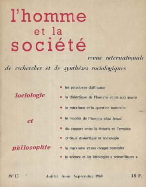 Serge Jonas / Jean Pronteau: L'homme et la Societe