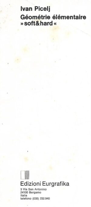 Ivan Picelj: Geometrie elementaire
