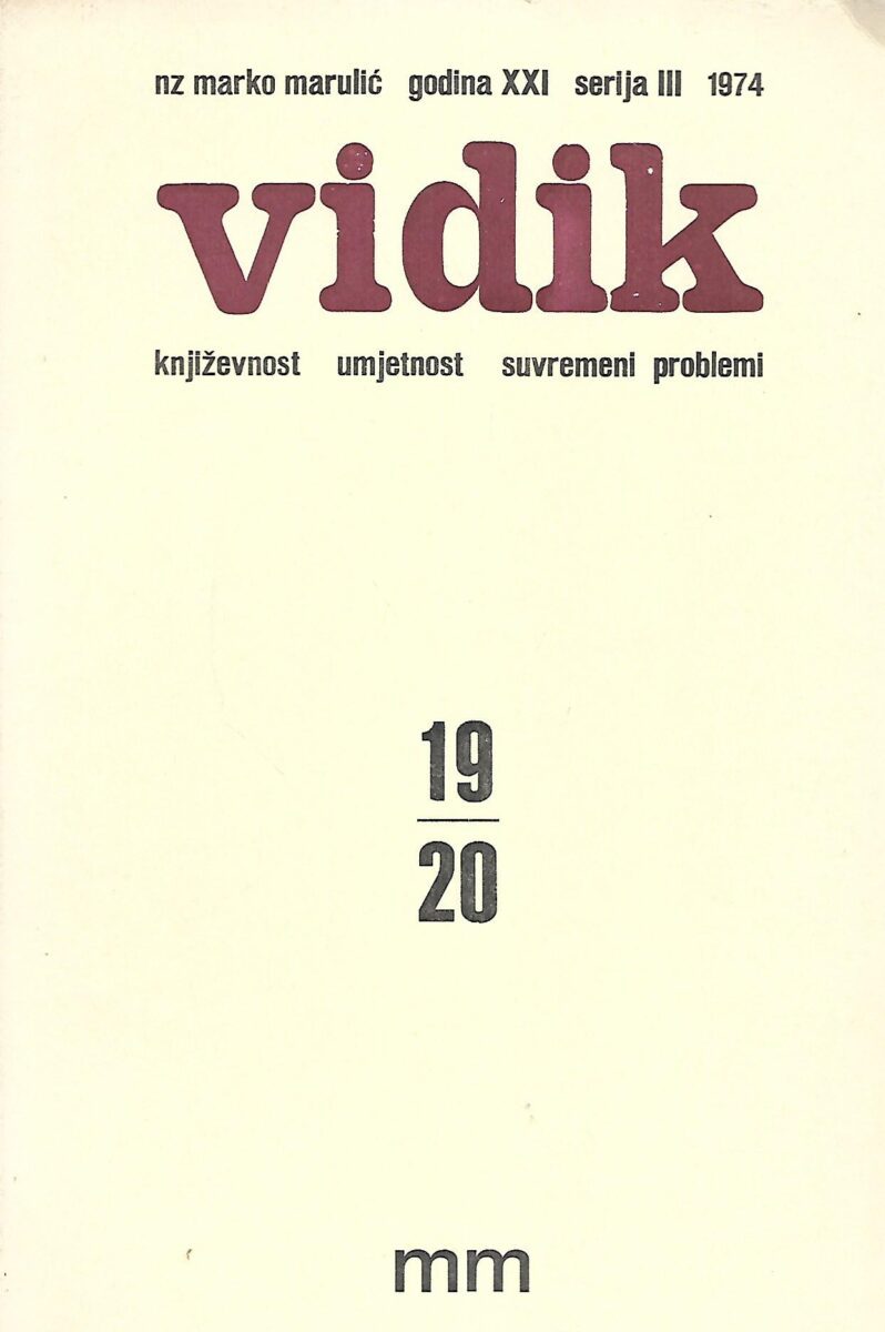 Vidik 19/20: 1974.