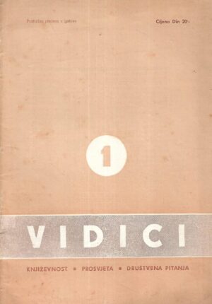 Vidici 1: Rujan - Listopad 1952.