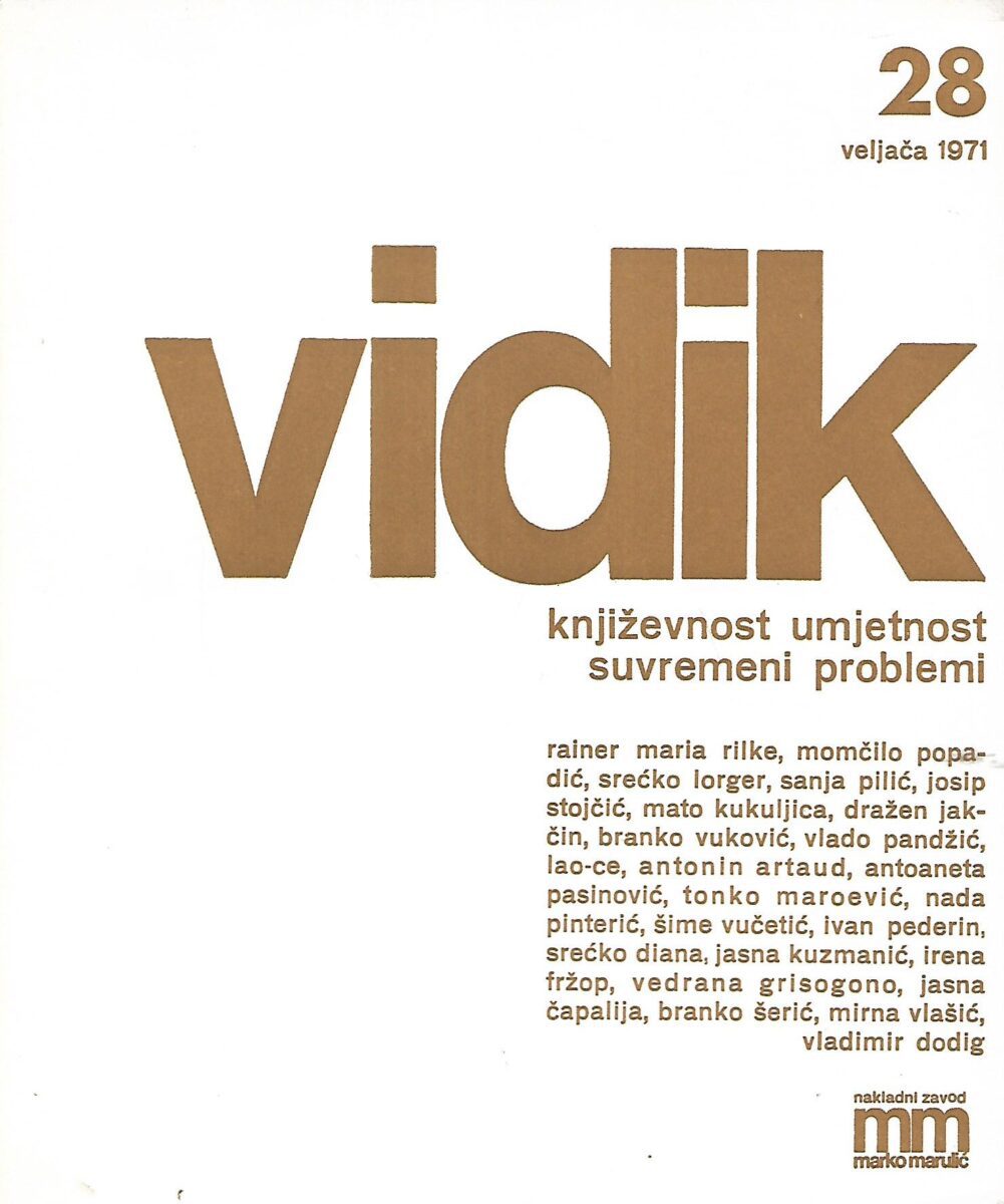 Vidik 28: Veljača 1971.
