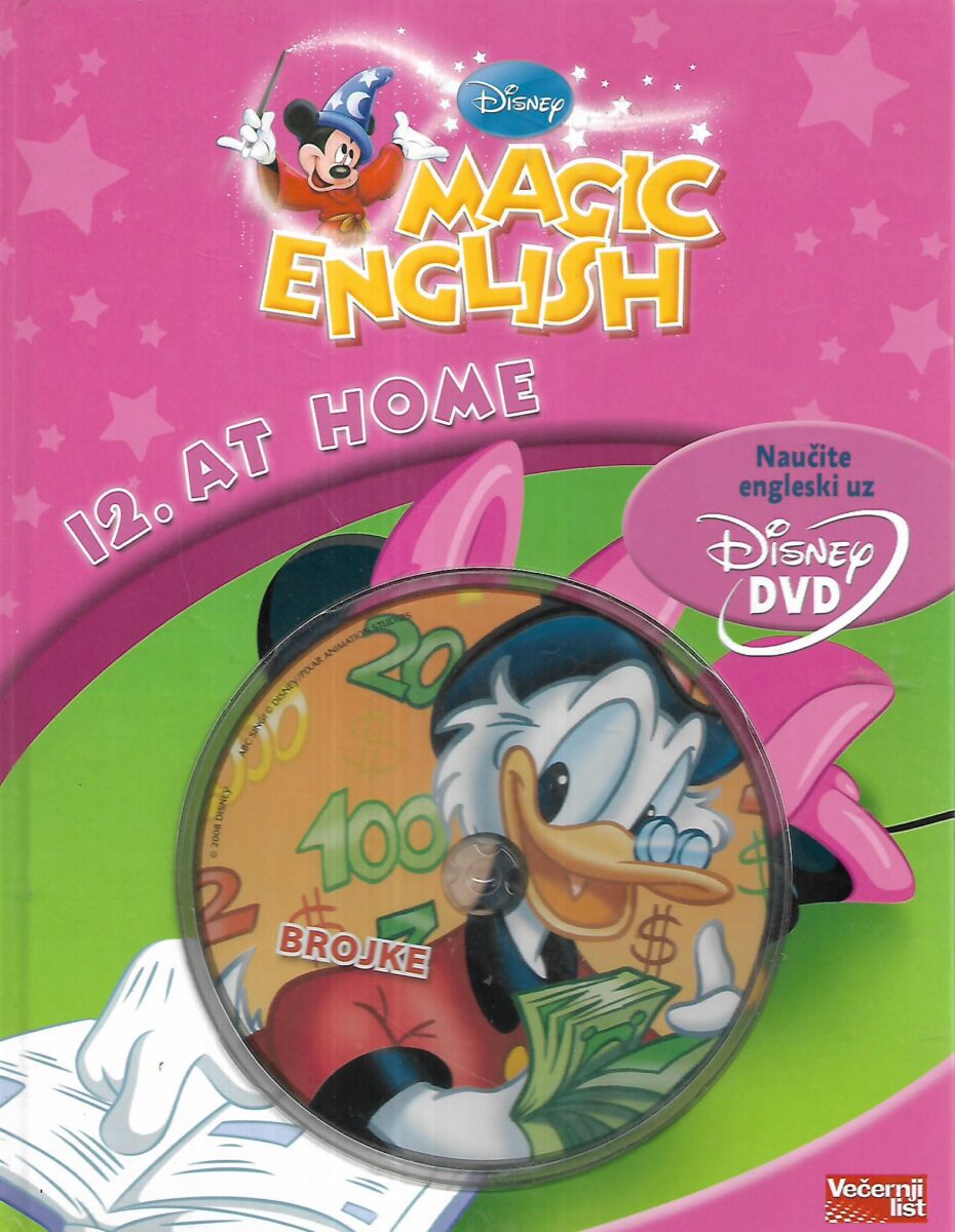 Disney Magic English: 12. At Home (kod kuće) + DVD