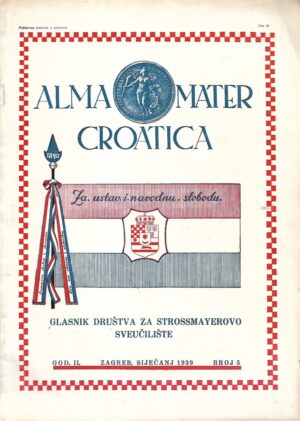 Alma Mater Croatica Broj.5 / siječanj.1939.