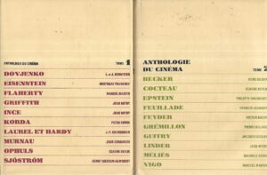 Anthologie du cinema 1-4