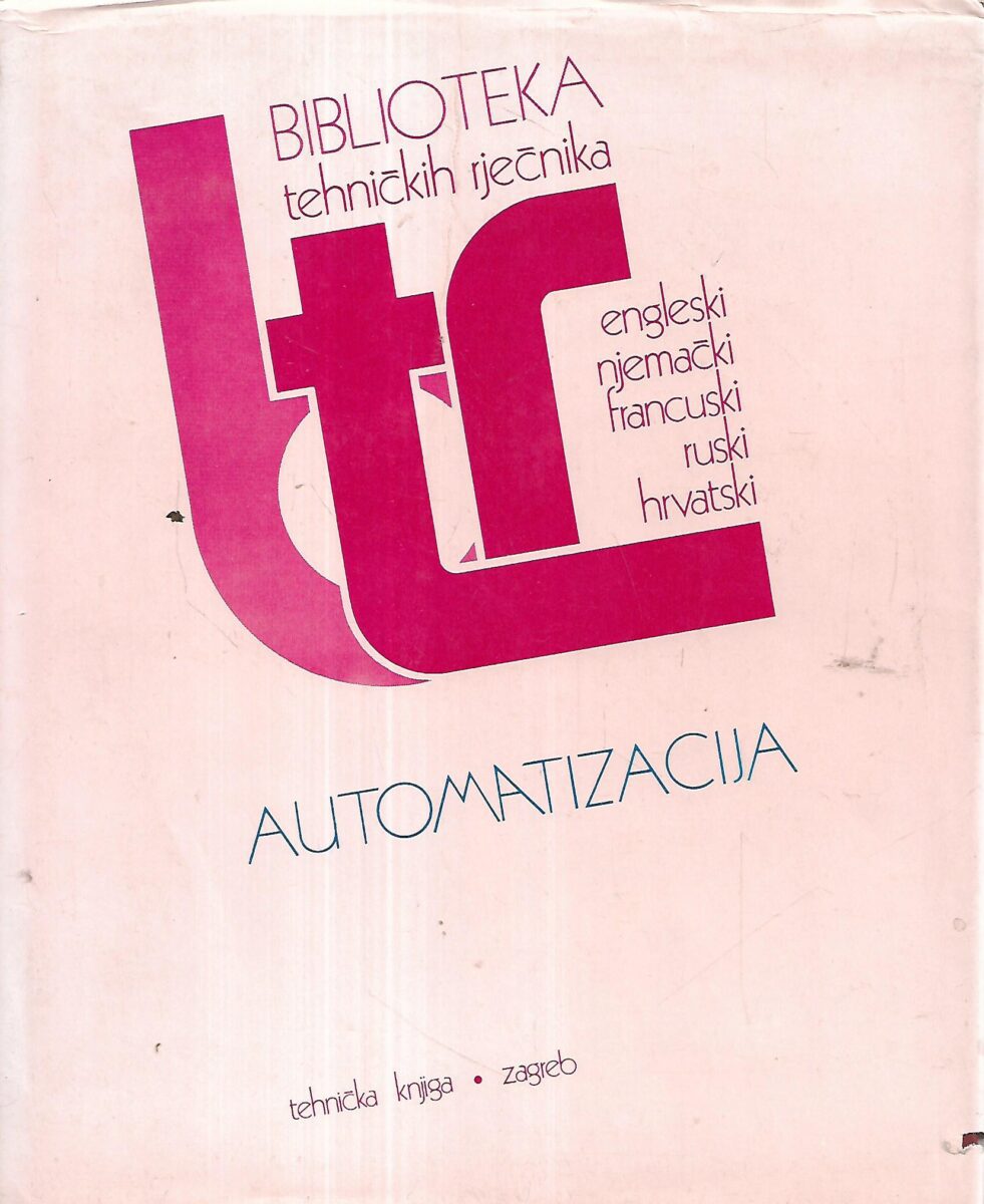 Vladimir Muljević(ur.): Automatizacija - tehnički rječnik