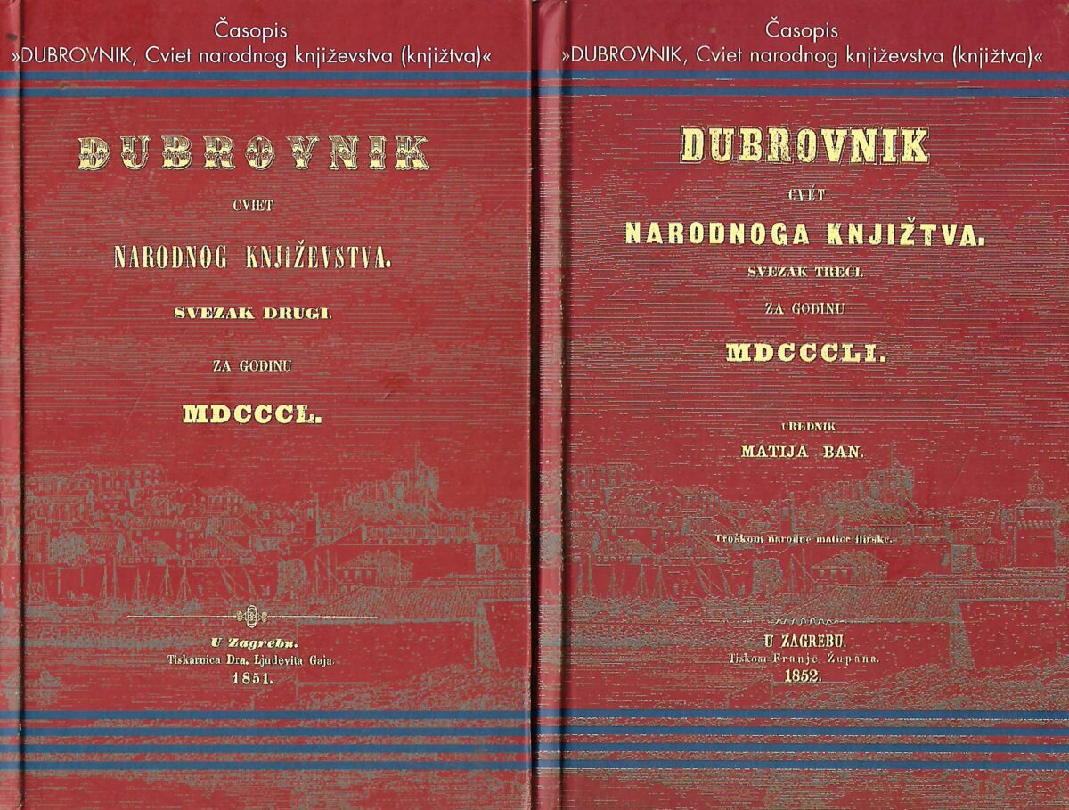 Dubrovnik, Cviet narodnog književstva 2,3,4 / 1849-1851 - Slika 2