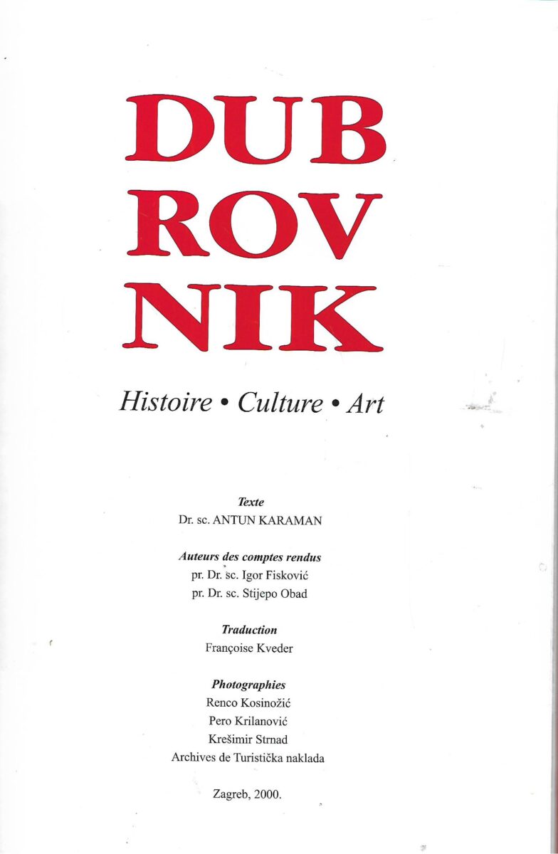 Marija Vranješ(ur.): Dubrovnik - Slika 2