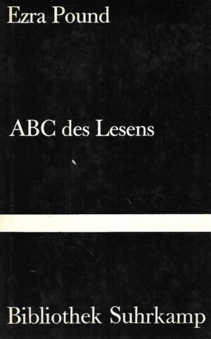 Ezra Pound: ABC des Lesens