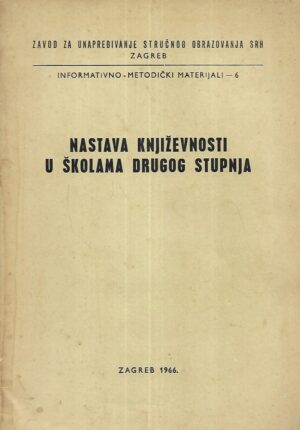 Informativno - metodički materijali - Nastava književnosti 1-4