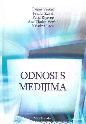 Dejan Verčić, Franci Zavrl, Peta Rijavec, Ana Tkalac Verčić i Kristina Laco: Odnosi s medijima