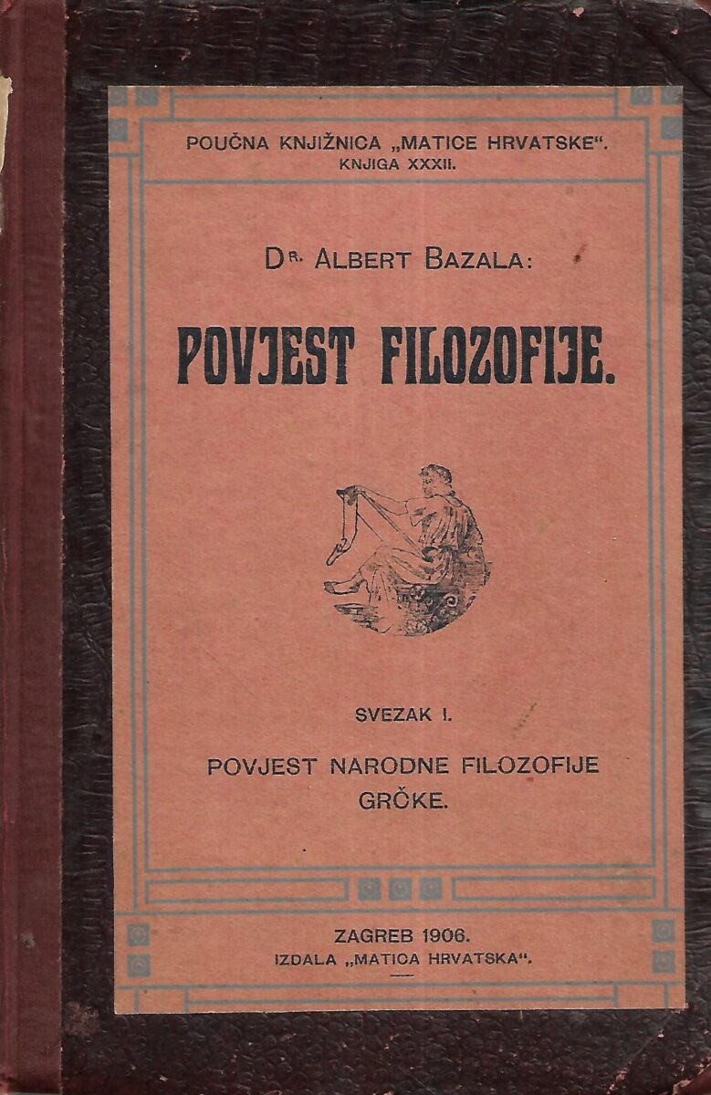 Albert Bazala: Povjest filozofije 1-3