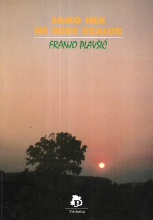 Franjo Plavšić: Samo nek ne bude uzalud