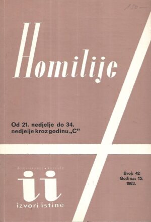 Homilije Broj 42. / Godina 15.  1983.