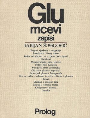 filip Šovagović: glumčevi zapisi