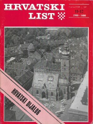Hrvatski list 11-12 / 1980