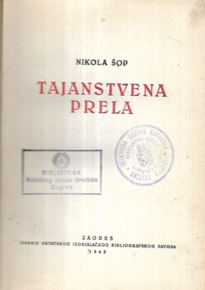 Nikola Šop: Tajanstvena prela