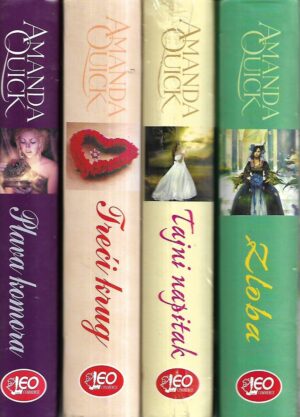 Amanda Quick: Zloba, Plava komora, Treći krug, Tajni napitak 1-4 / komplet