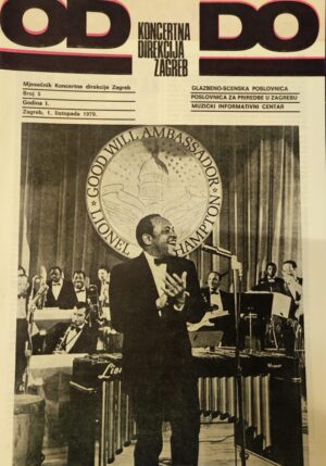 Od do - Mjesečnik Koncertne direkcije Zagreb Broj 5 - 1.listopada.1979.