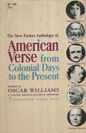 oscar williams(ur.): the new pocket anthology of american verse - from colonial days to the present