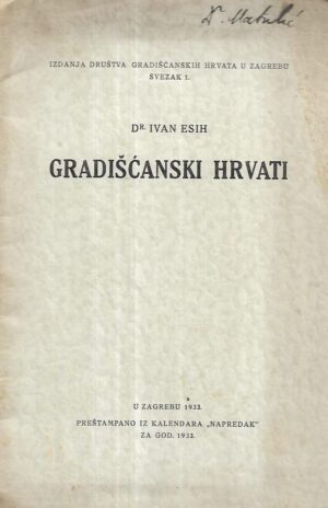 Ivan Esih: Gradišćanski Hrvati