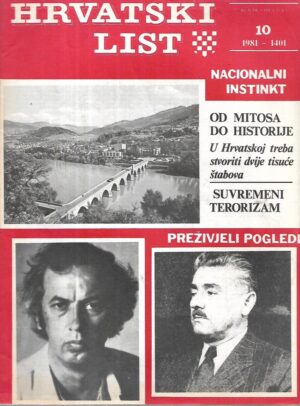 Hrvatski list 10/1981