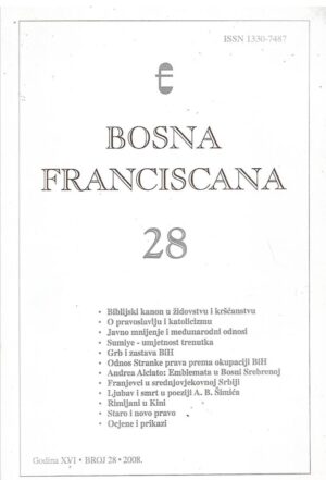 bosna franciscana – broj 28 – 2008.