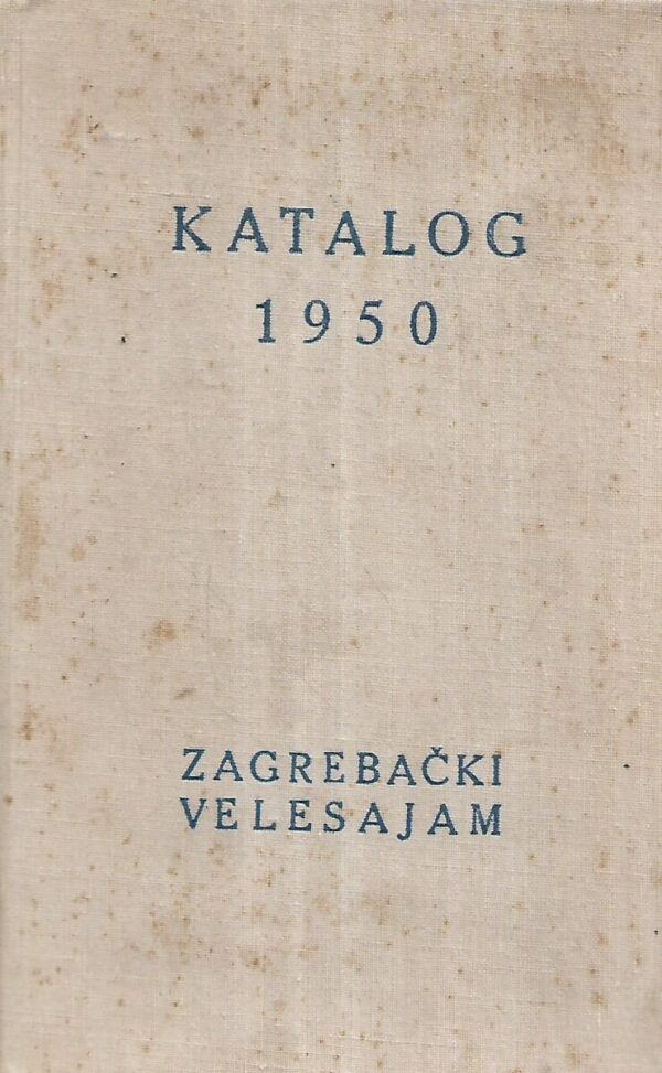 katalog 1950 - zagrebački velesajam