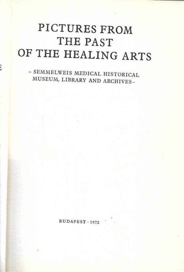 pictures from the past of the healing arts