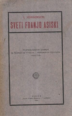 ivan jorgensen: sveti franjo asiški