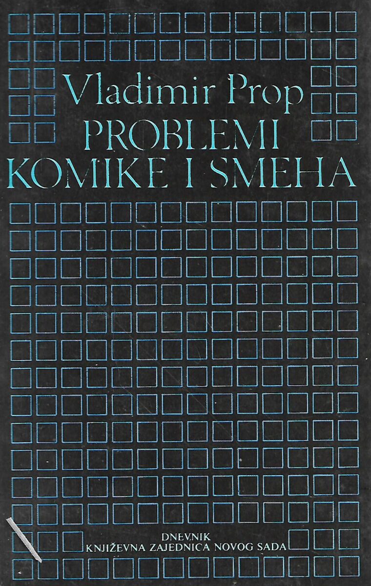 vladimir propp: problemi komike i smeha