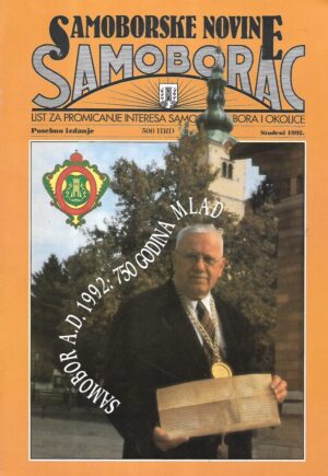 samoborske novine - samoborac - studeni 1992.-posebno izdanje