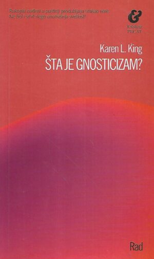 karen l.king: Šta je gnosticizam?