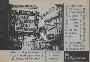 Đorđe karaklajić: stare gradske pesme i romanse