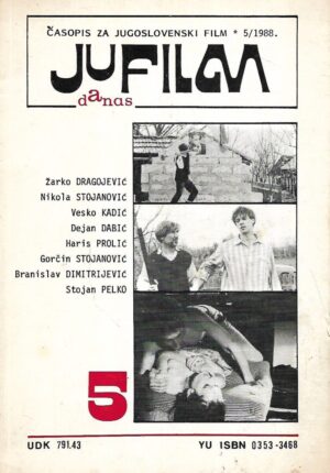 jufilm danas - časopis ta jugoslovenski film  5/1988