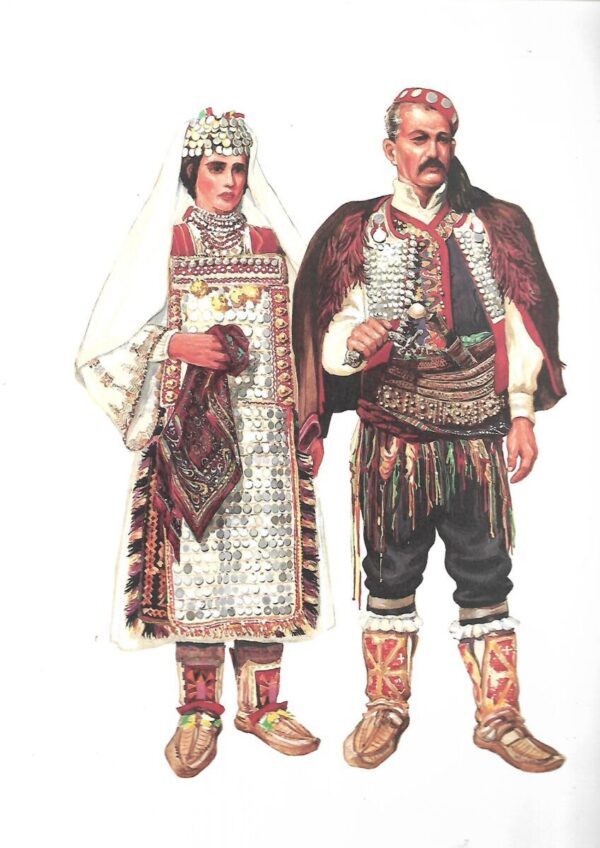 narodne nošnje hrvatske / the folk costumes of croatia