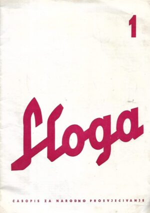 sloga 1- Časopis za narodno prosvjećivanje / siječanj.1961.