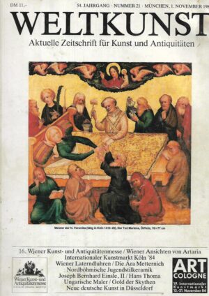 weltkunst -  aktuelle zeitschrift für kunst und antiquitäten 1.november.1984.