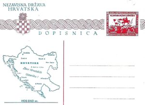 nezavisna država hrvatska - dopisnica