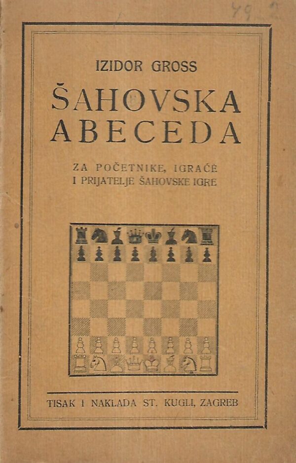 izidor gross: Šahovska abeceda