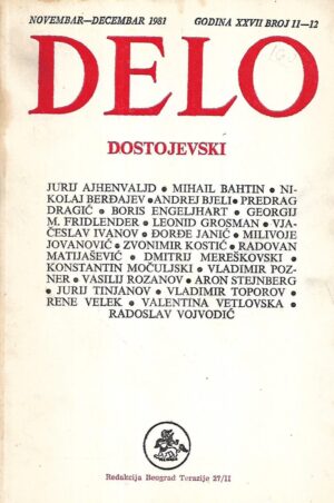 delo: novembar-decembar 1981., godina xxvii, broj 11-12