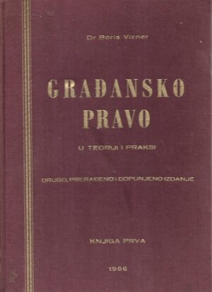 boris vizner: građansko pravo u teoriji i praksi 1