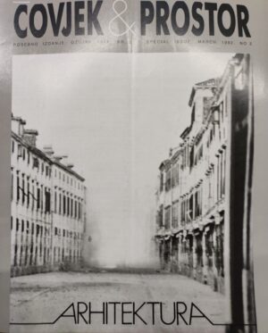 Čovjek & prostor 2 1992. - mjesečnik saveza arhitekata hrvatske
