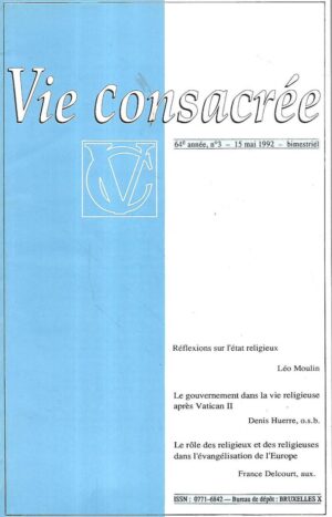 vie consacree 3-1992
