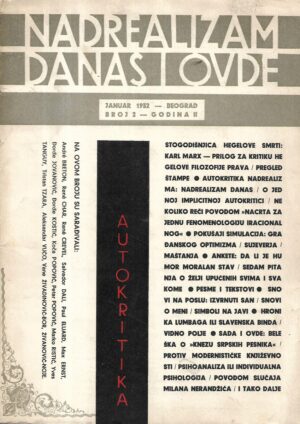 nadrealizam danas i ovde - broj 2 - godina ii