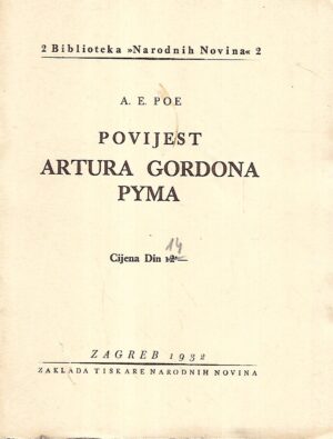 edgar allan poe: povijest artura gordona pyma