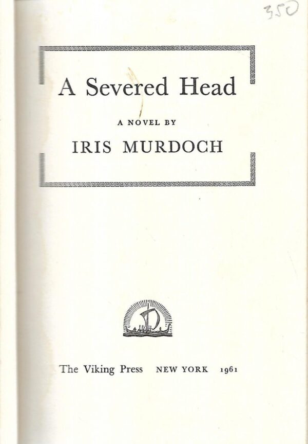 iris murdoch: a severed head