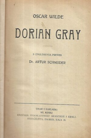 oscar wilde: dorian gray