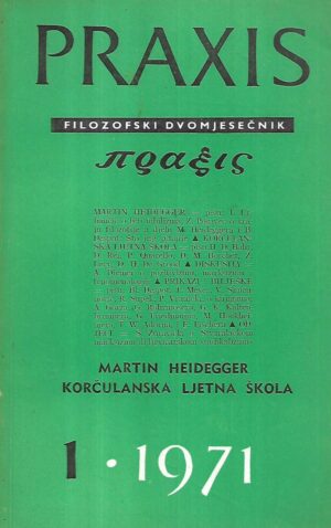 praxis – filozofski dvomjesečnik 1/1971